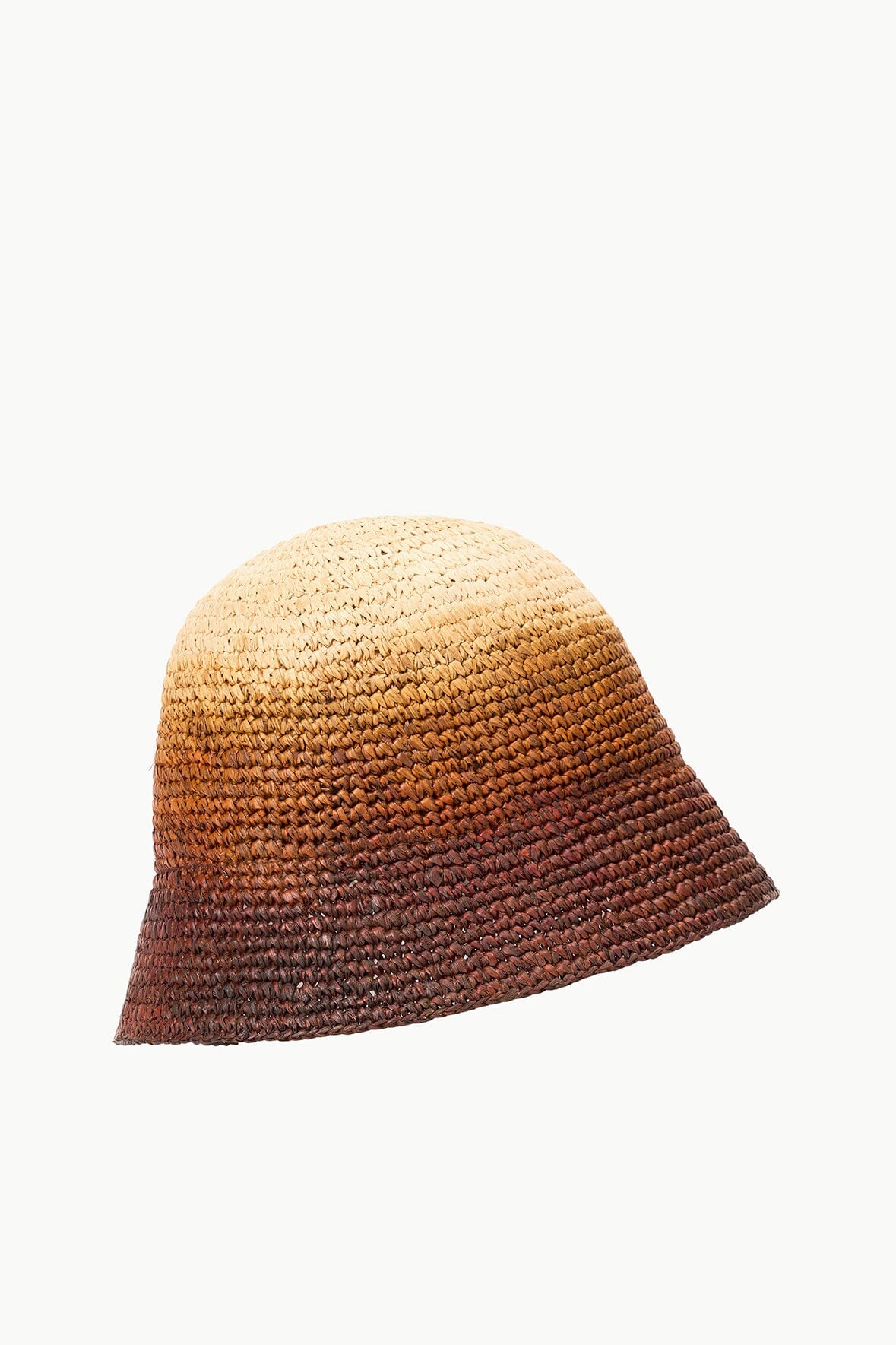 Straw Crochet Bucket Hat for Summer | Meyers Sand Ombre