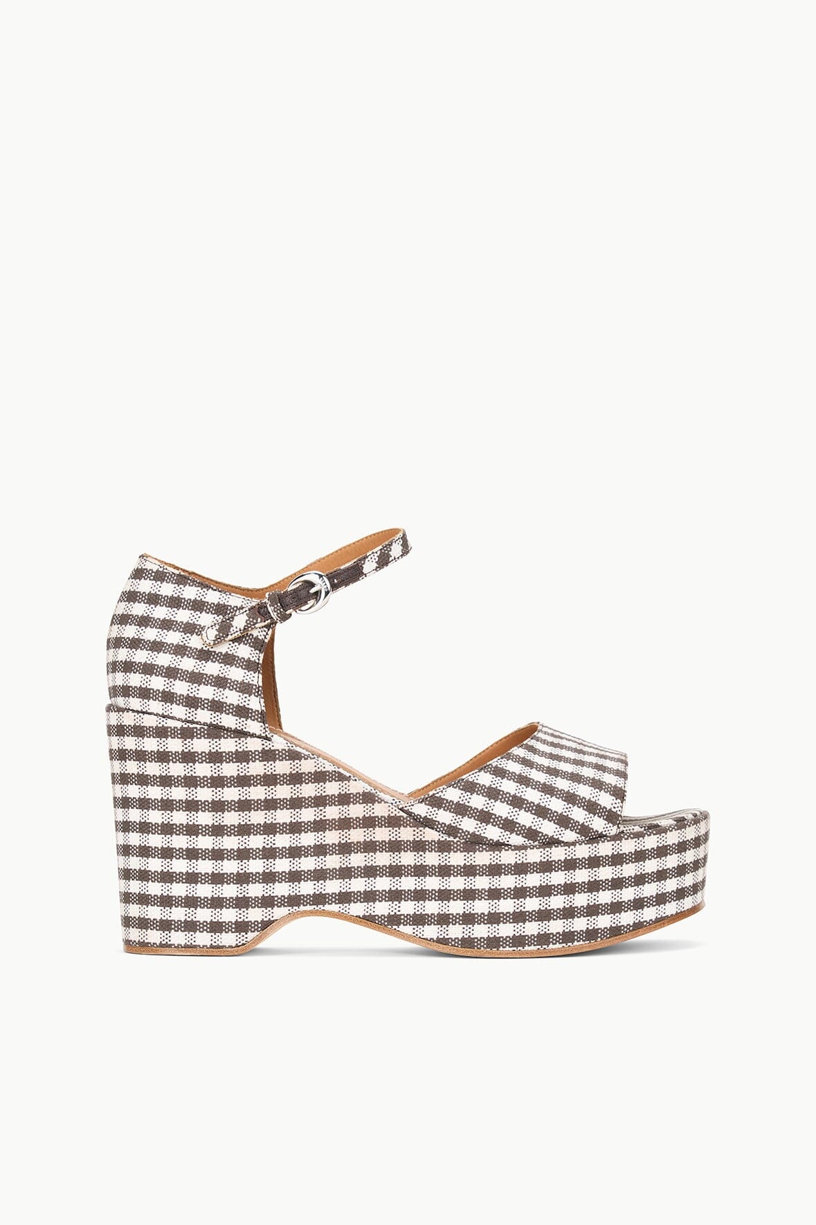 90s-Inspired Platform Sandals with Ankle Strap | Stella Dark Chocolate