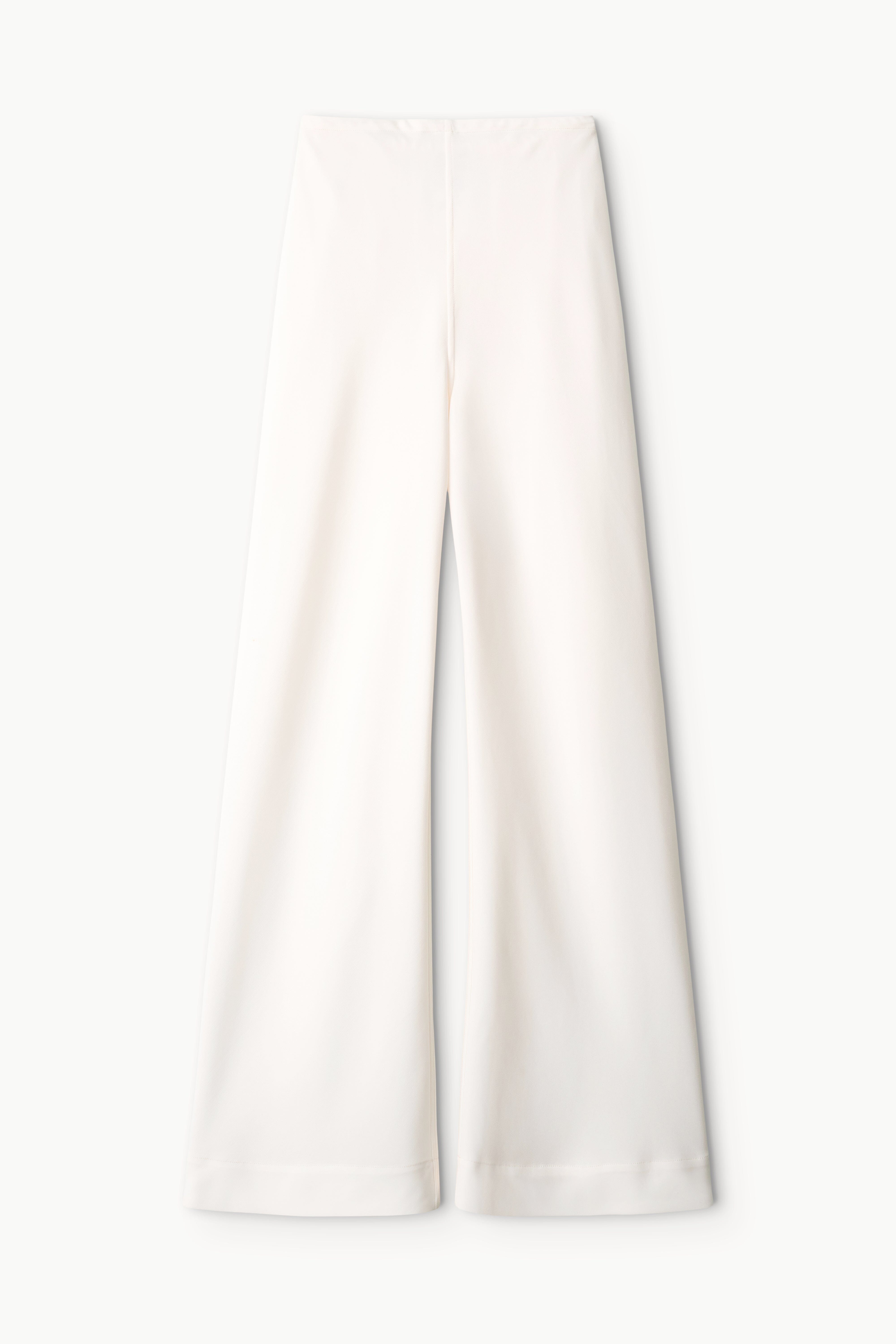Women's Ivory Elastic Waist Pants | Stroll Pant