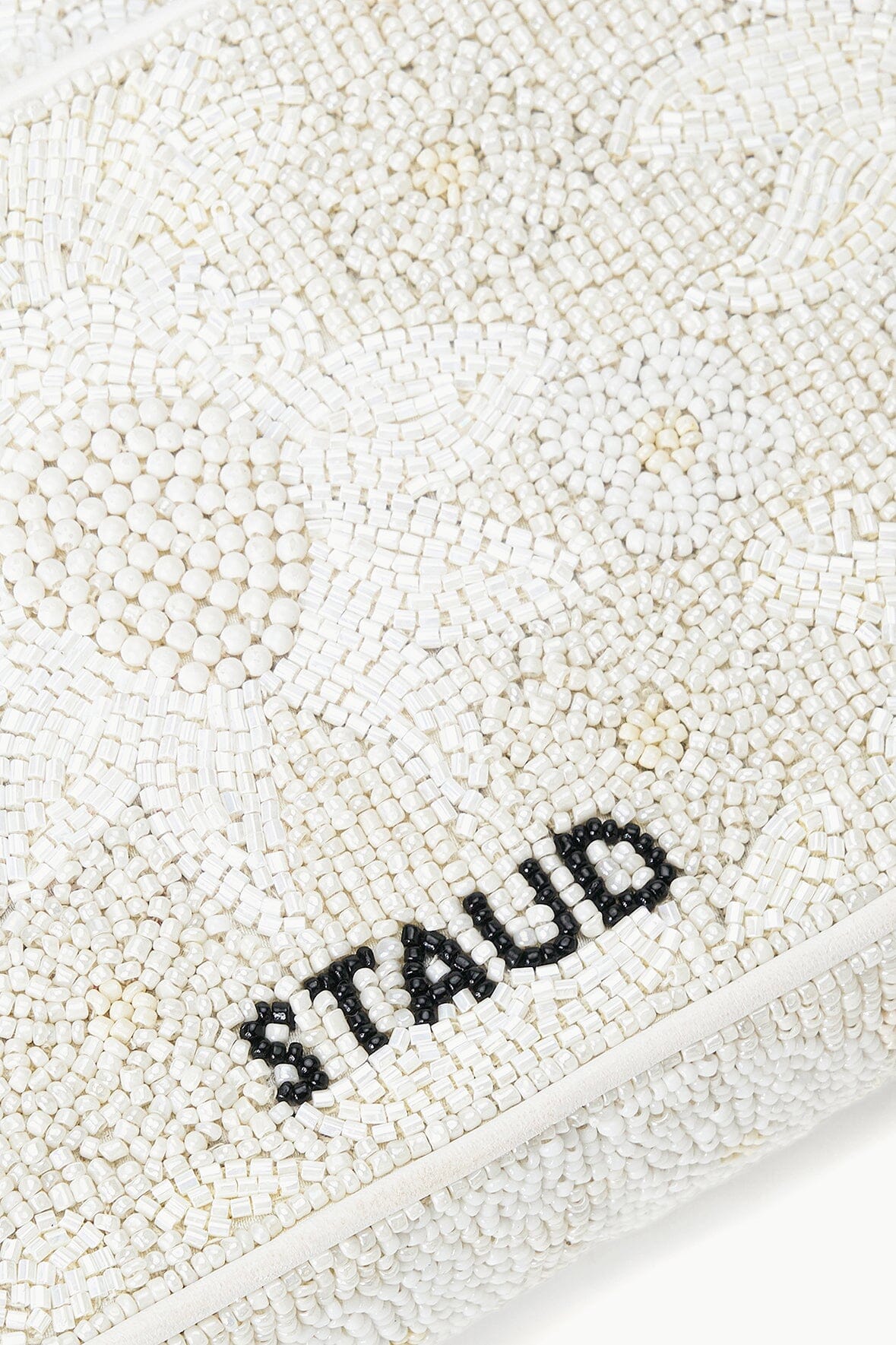 Hand-Beaded Shoulder Bag with 3D Flowers & Vegan Leather | Tommy