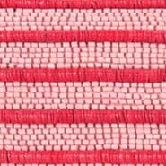 Hand-Beaded Shoulder Bag with Vegan Leather Piping | Tommy Montauk Stripe