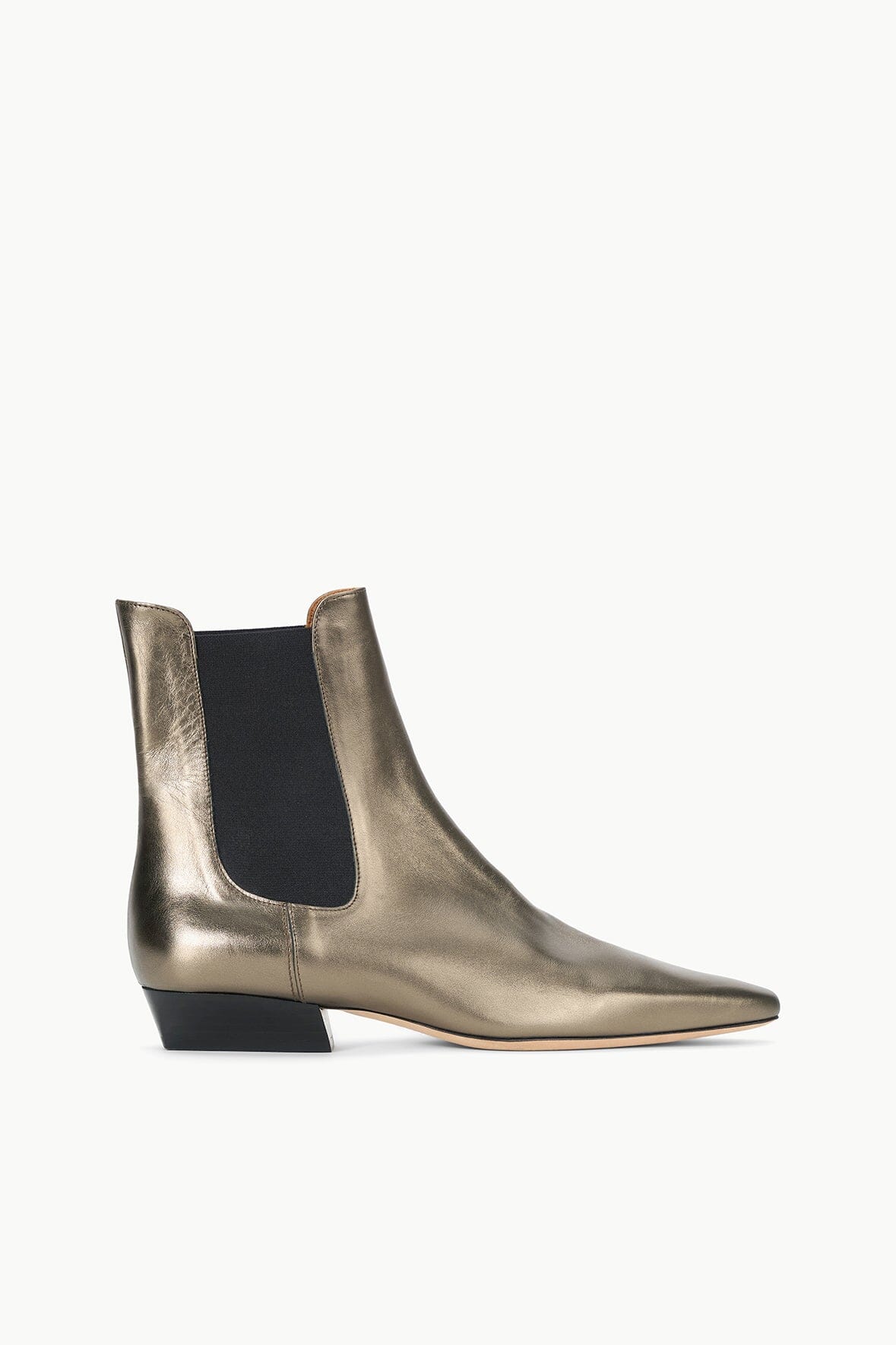 Men's Chelsea Boots with Pointed Toe & Elastic Gore | Wally Aged Bronze