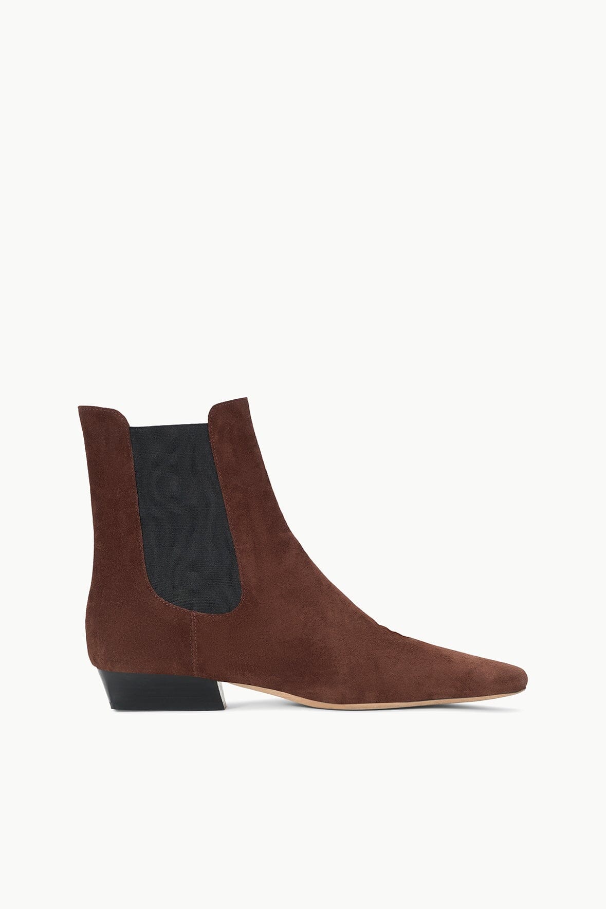 Men's Chelsea Boot in Mahogany Suede | Wally