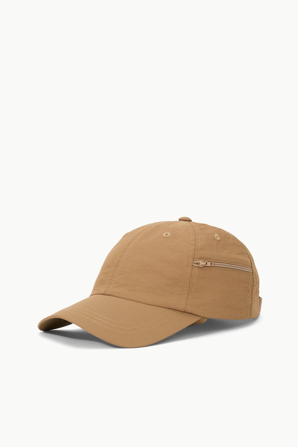 Adjustable Nylon Baseball Hat with Zip Pocket | Paulie