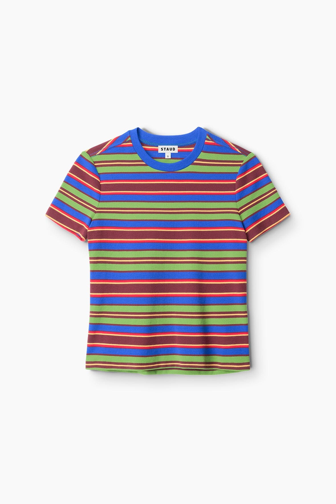 Summer Stripe Crew Neck T-Shirt | Weekend Crew Tee