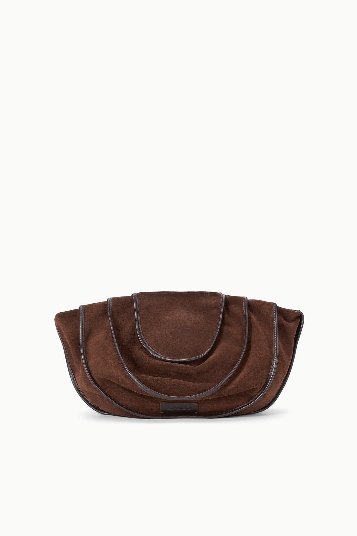 Convertible Shoulder Bag & Clutch with Removable Strap | Wells Bag Mahogany