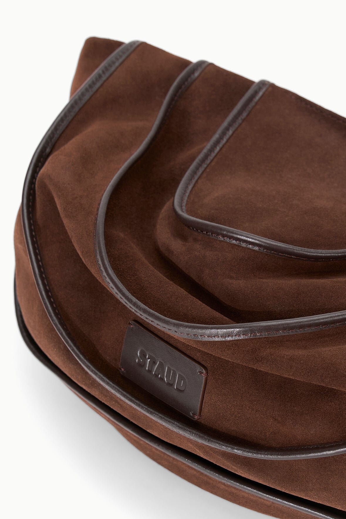 Convertible Shoulder Bag & Clutch with Removable Strap | Wells Bag Mahogany
