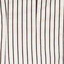 Ivory Square Neck Corset Dress with Back Zipper | Wells Dark Oak Stripe