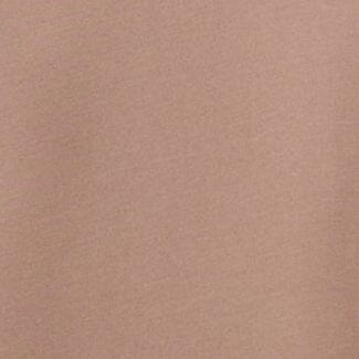 Oversized Long Sleeve Tee with Contrast Rib | William Taupe Ecru