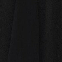High Neck Organza Gown with Ruffle Hem | Calluna Dress Black
