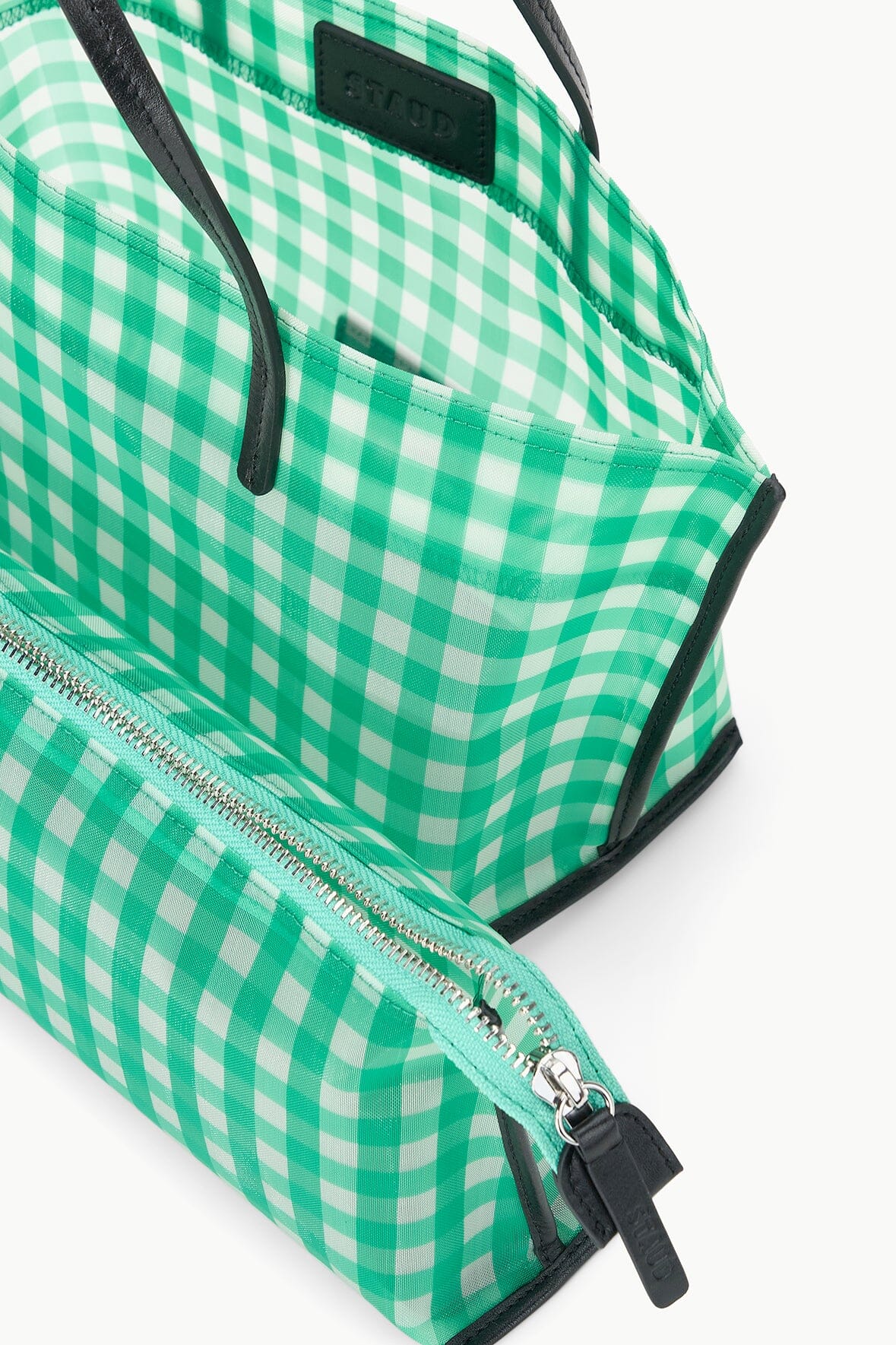 Mini Mesh Tote Bag with Removable Pouch & Magnetic Closure | Christos