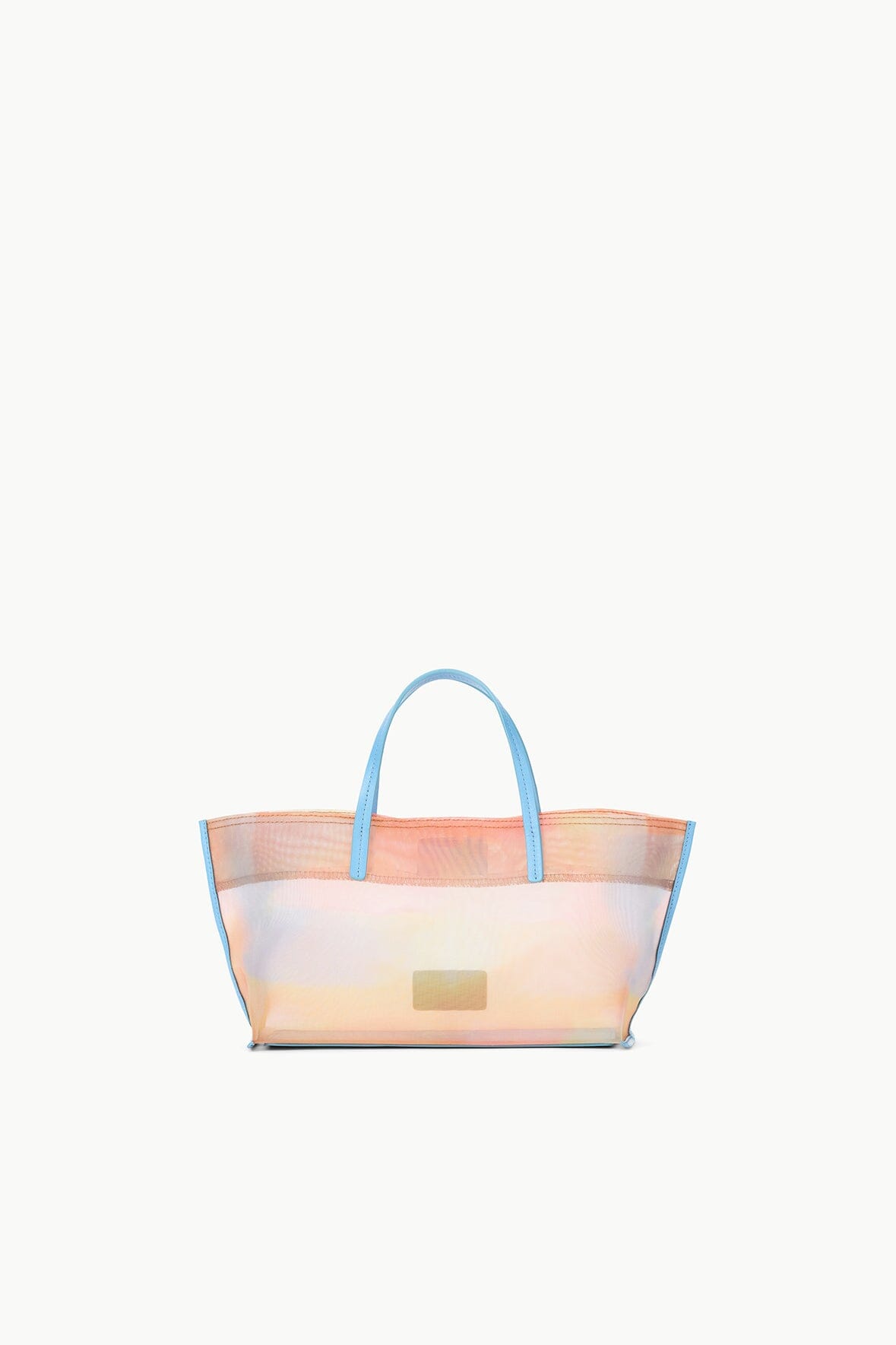 Mini Mesh Tote Bag with Removable Pouch | Christos Pastel Clouds