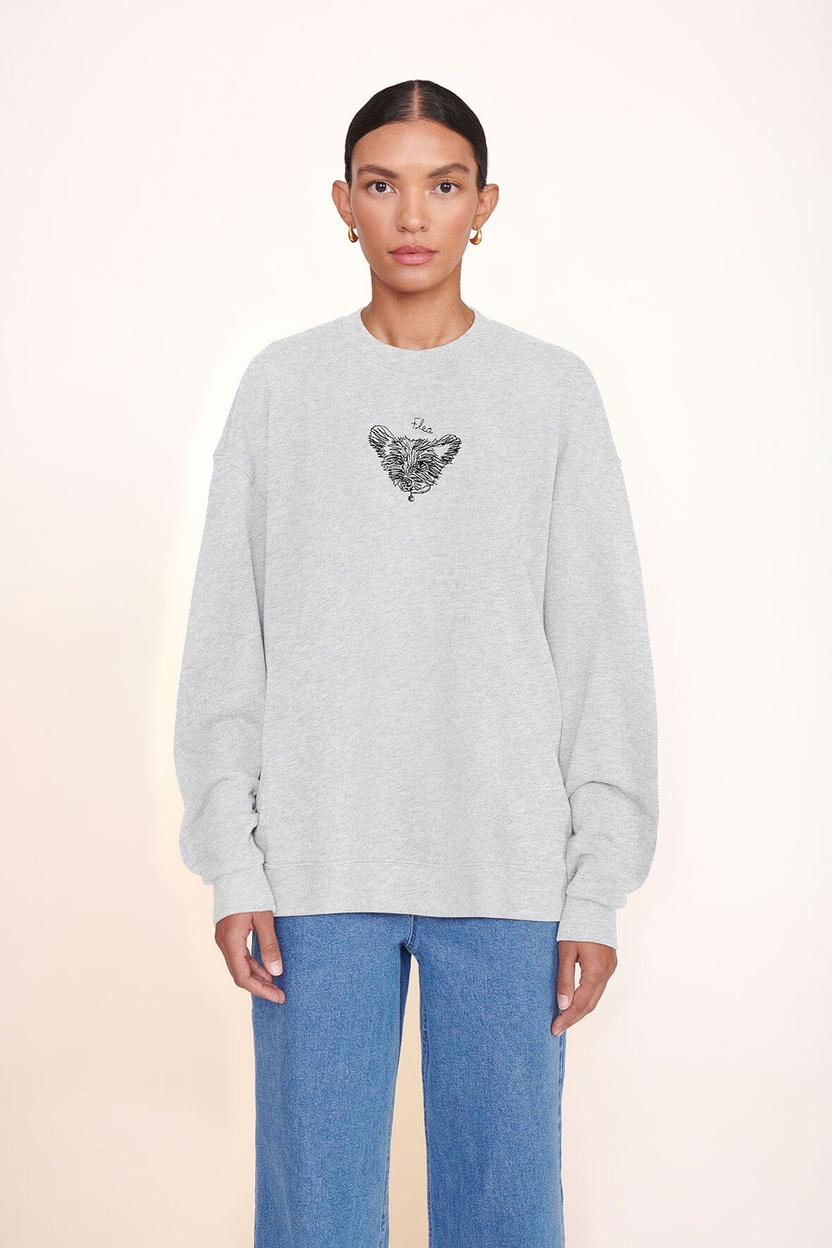 Oversized Fleece-Lined Sweatshirt for Men & Women | STAUD x C.BONZ