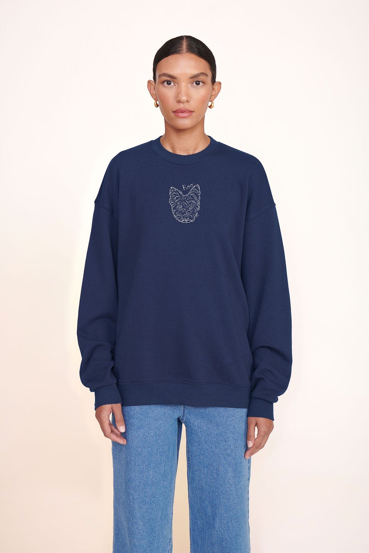 Oversized Fleece-Lined Sweatshirt for Men & Women | STAUD x C.BONZ