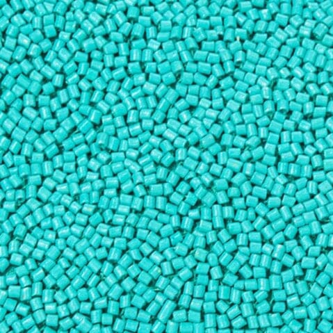 Beaded Shoulder Bag with Convertible Strap & Top Zipper | Demy Teal