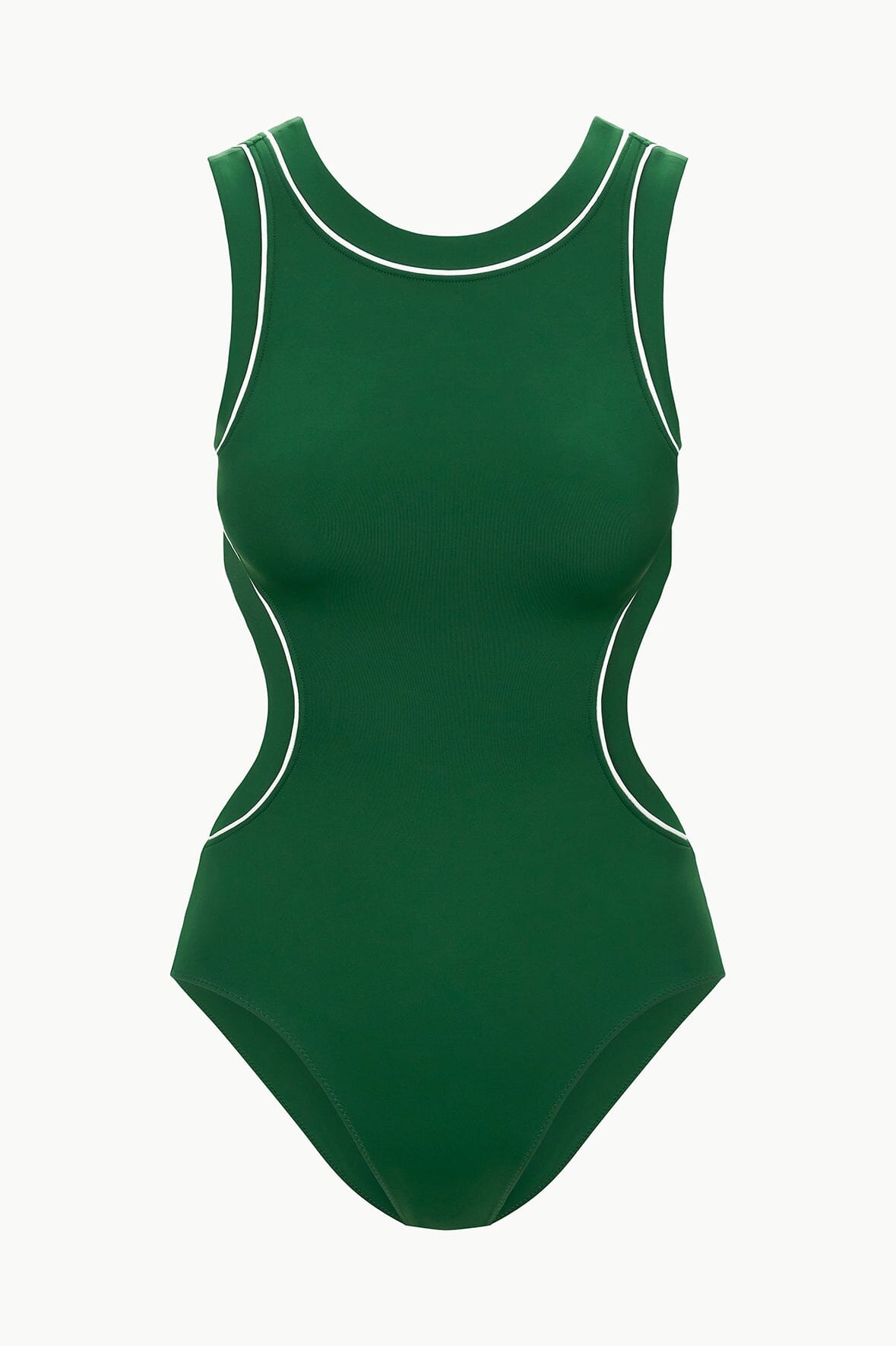 Women's One Piece Swimsuit with Side Cutouts & Low Back | Dolce