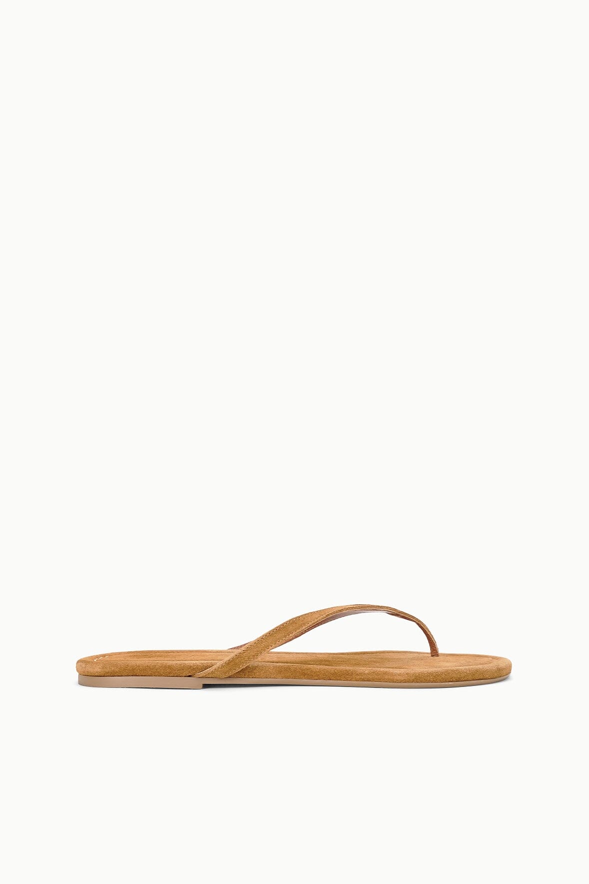 Soft Suede Thong Sandals for Women | FREJA Tan