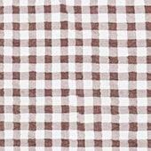 Seersucker Button Down Shirt with Front Pocket | Gabi Shirt Dark Chocolate Gingham