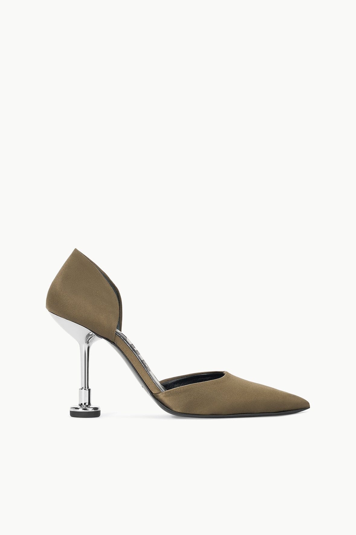 Garden Party Pumps with Metal Heel & Pointed Toe | Woodland