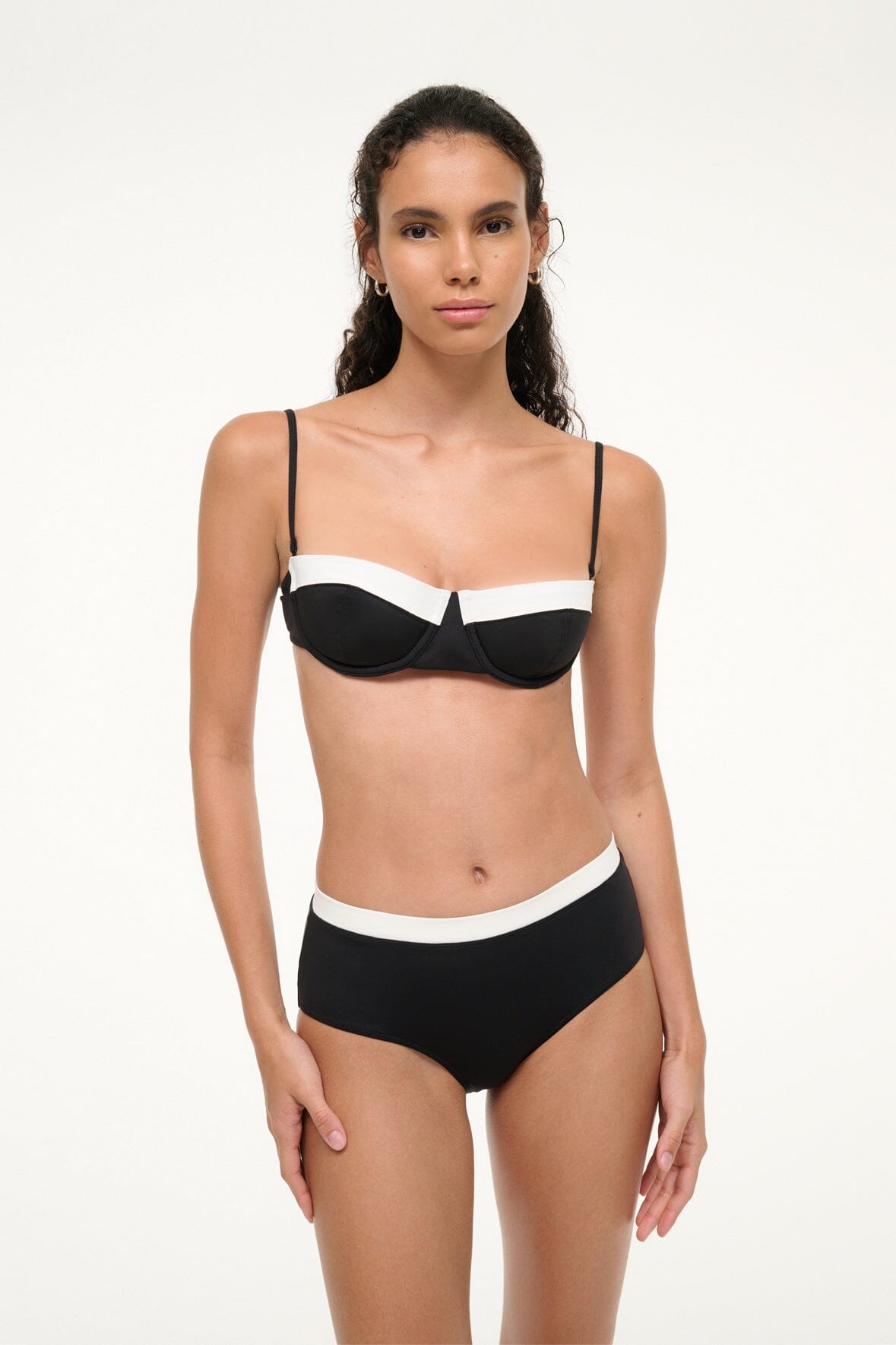 Balconette Bikini Top with Underwire & Removable Straps | JO