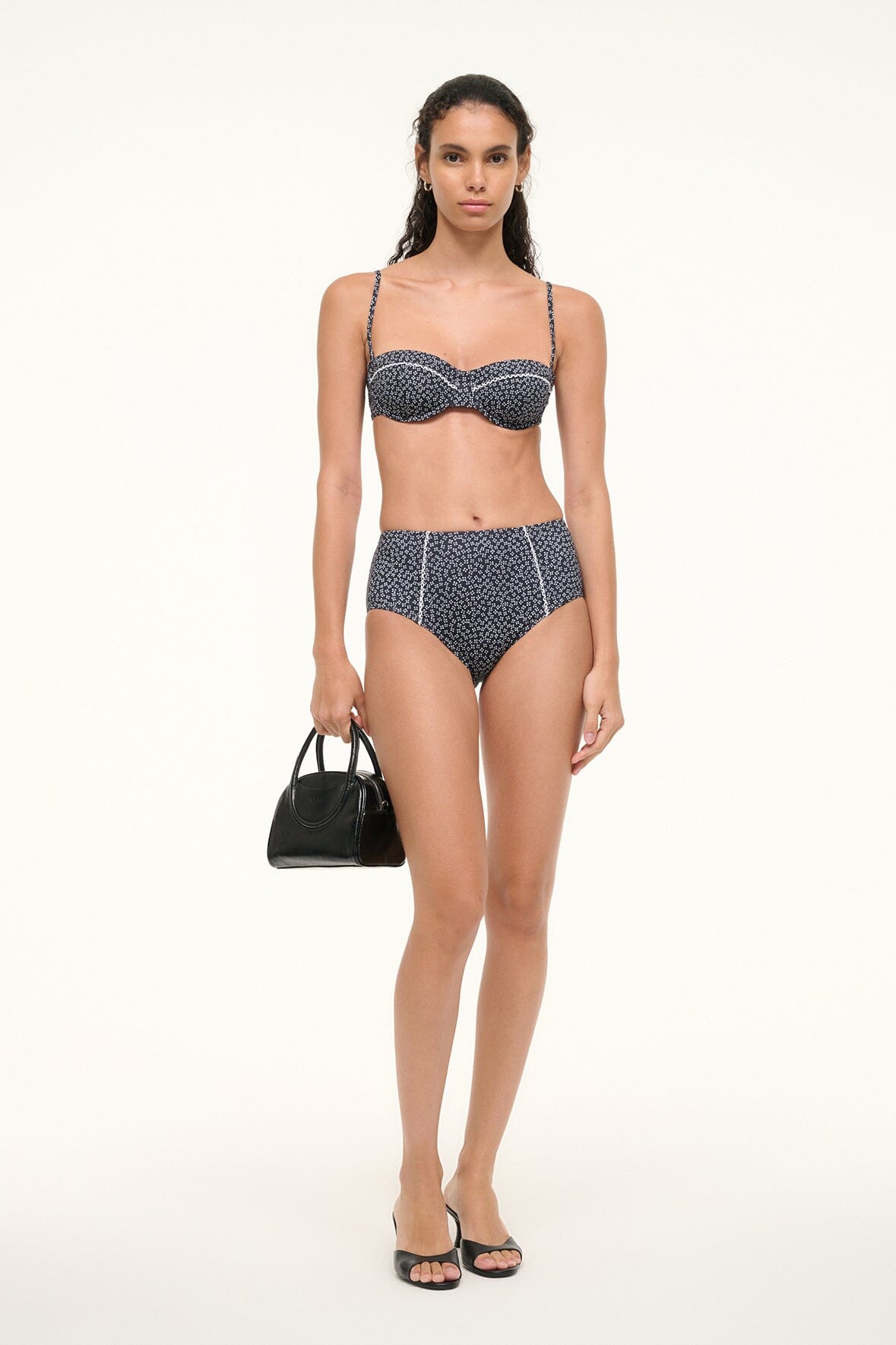 Balconette Bikini Top with Underwire & Removable Straps | Jo
