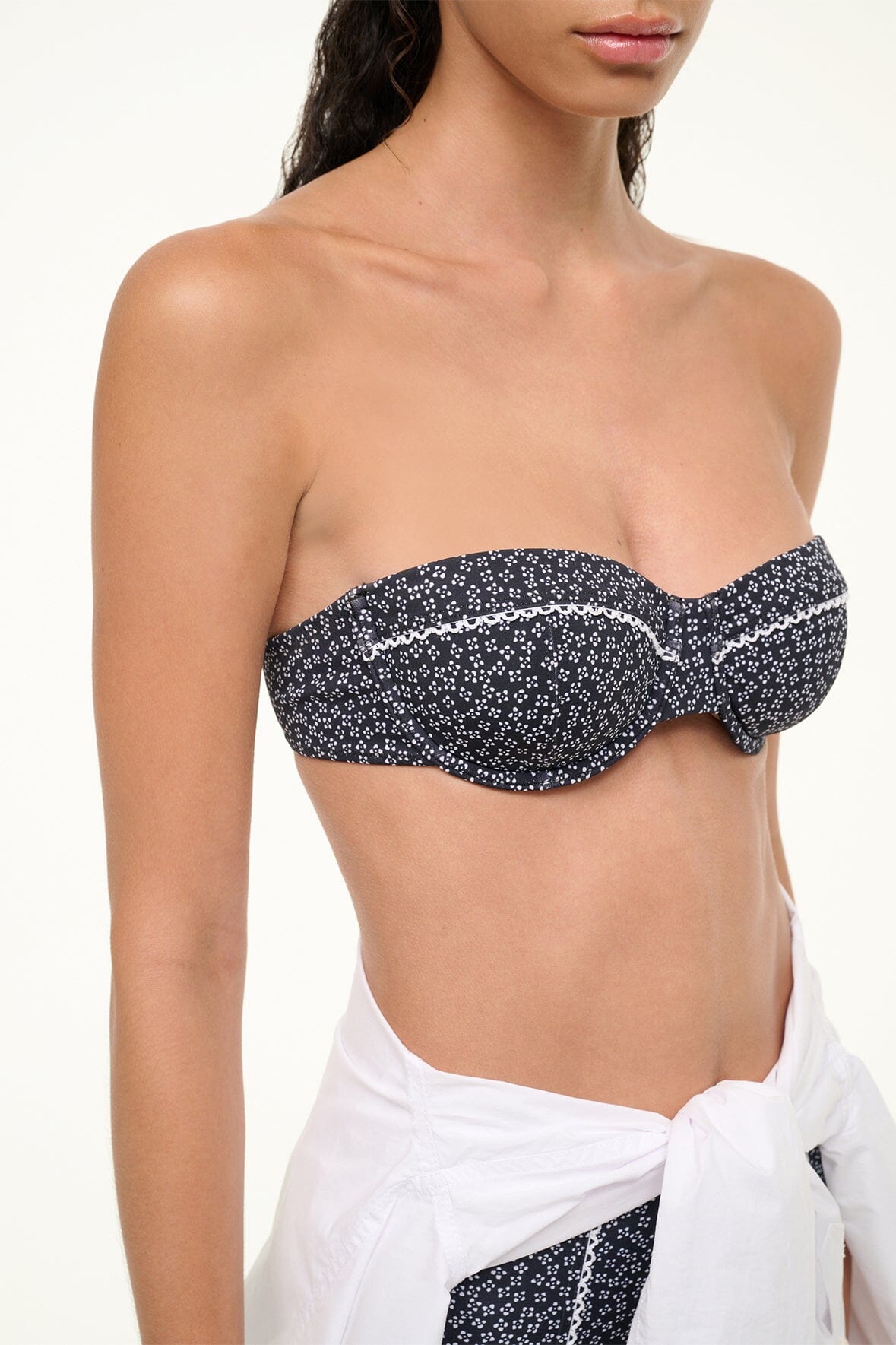 Balconette Bikini Top with Underwire & Removable Straps | Jo