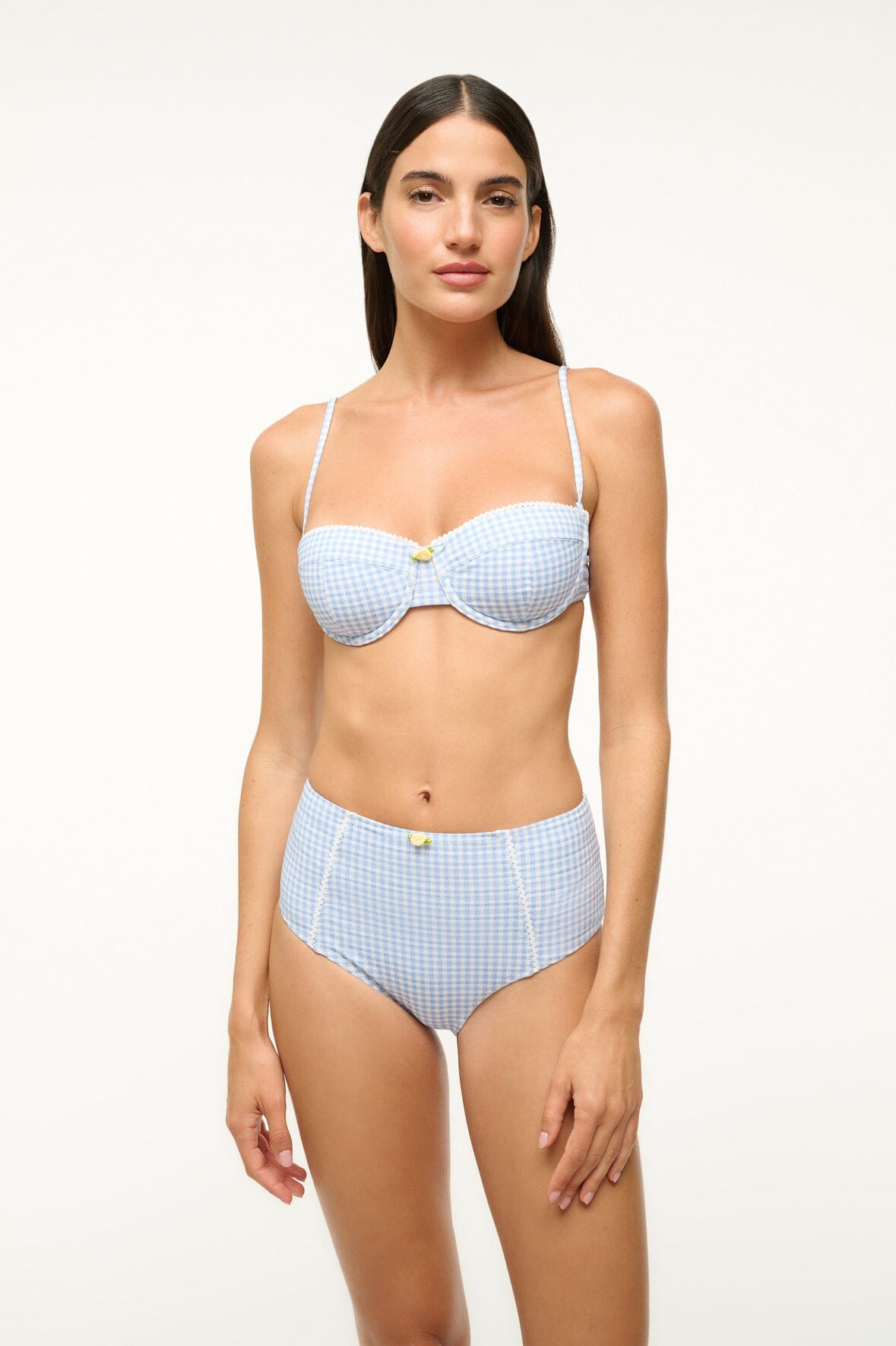 Balconette Bikini Top with Underwire & Removable Straps | JO