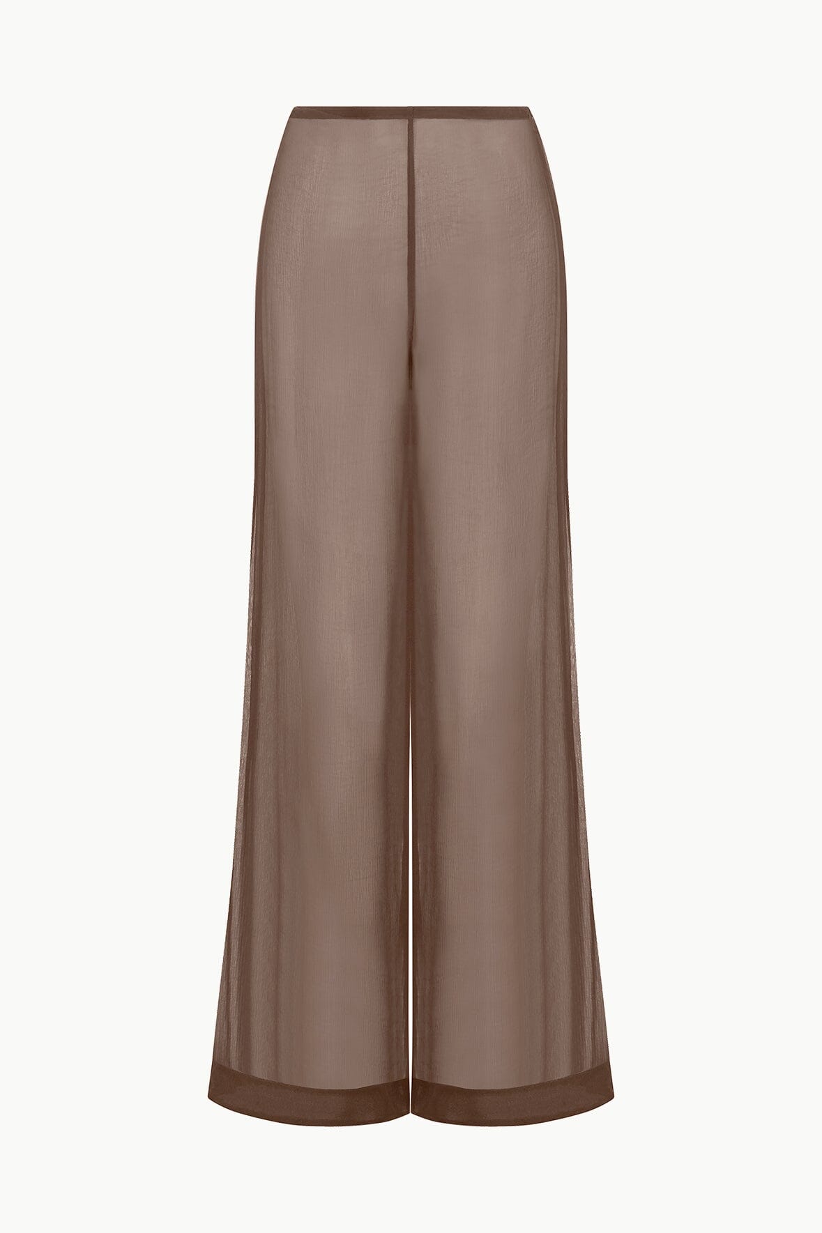 Crinkle Chiffon Pull-On Pants for Women | LUKE PANT