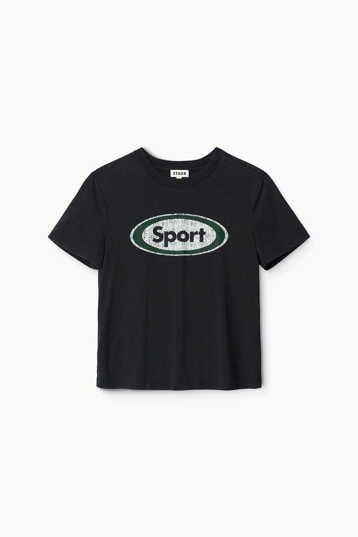 Vintage Wash Graphic Logo T-Shirt for Sports | Lulu Sport Tee