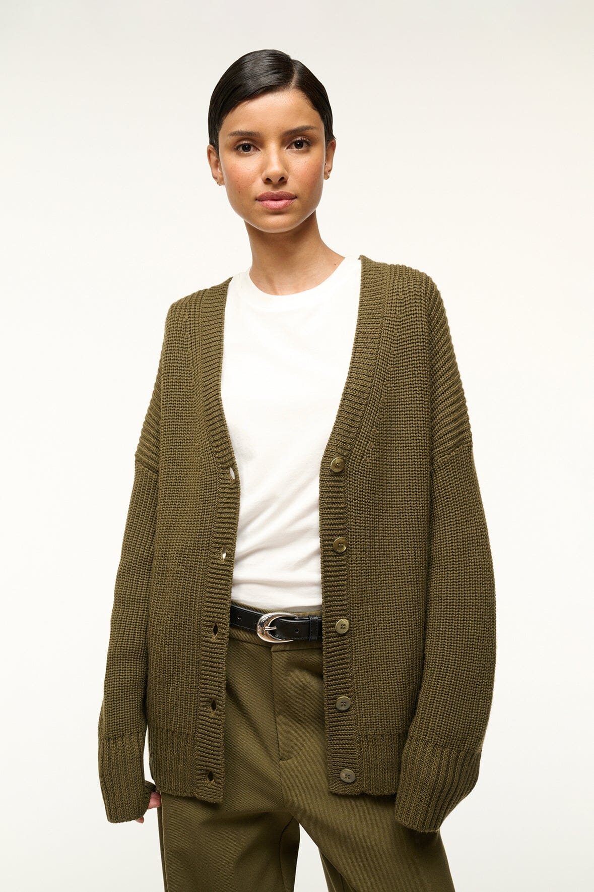 Oversized Merino Wool Cardigan for Fall | Matilda by Sergeant Green
