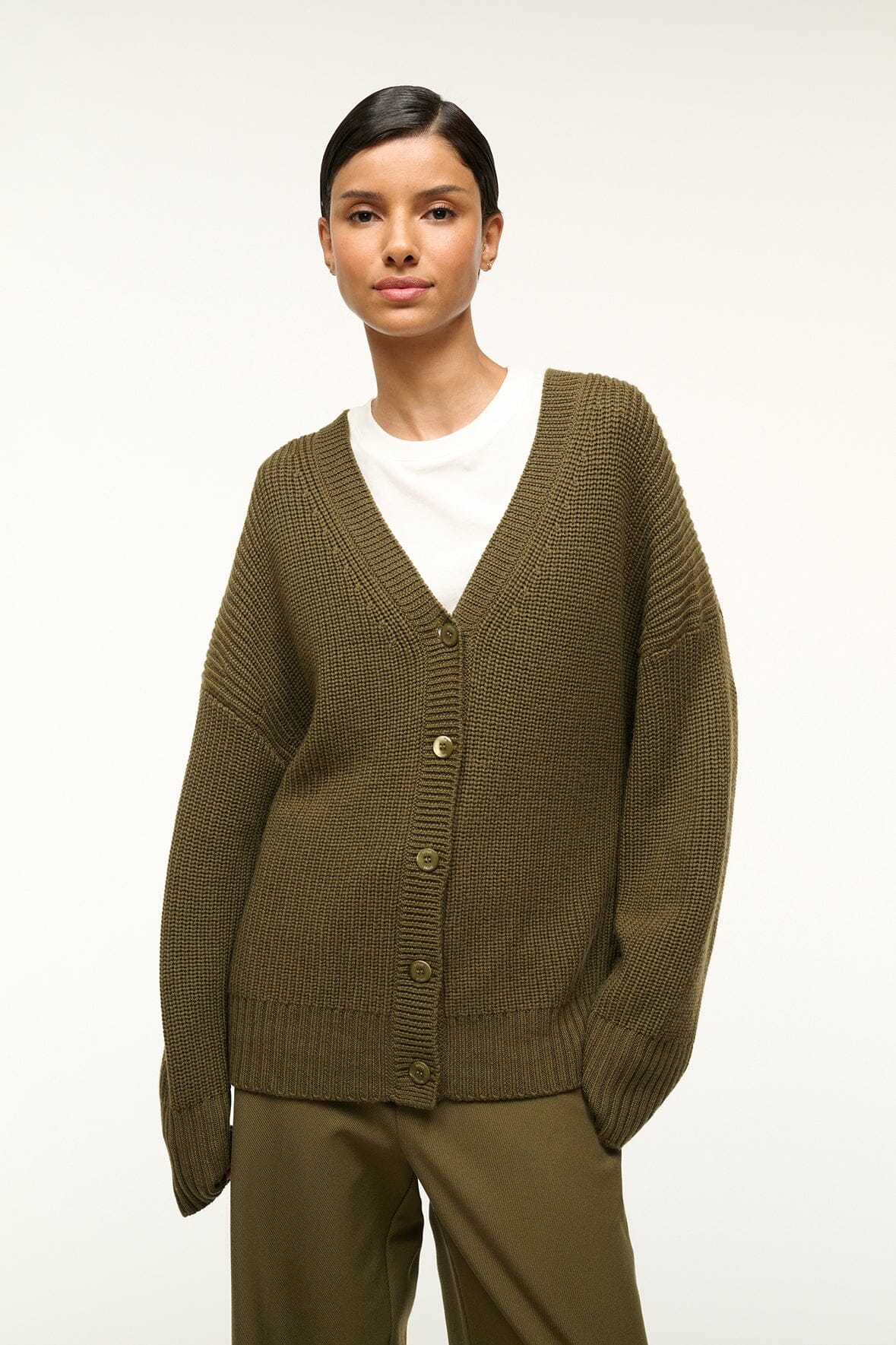 Oversized Merino Wool Cardigan for Fall | Matilda by Sergeant Green