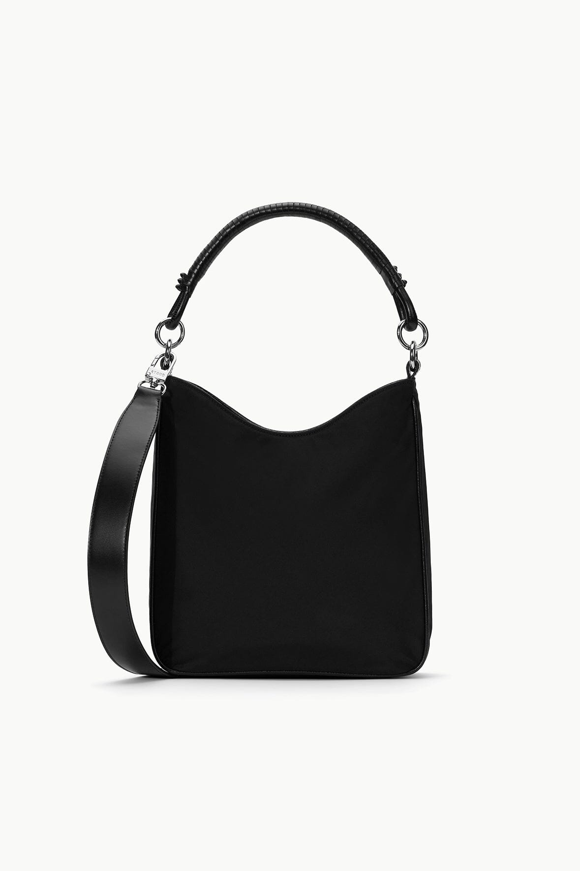Durable Nylon Everyday Bag with Adjustable Strap | Mel Bag Black