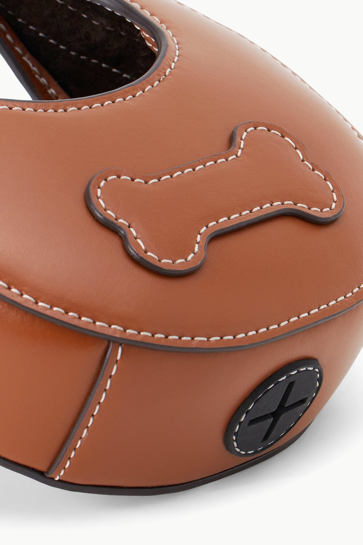 Leather Dog Poop Bag Holder with Magnetic Closure | Micro Moon