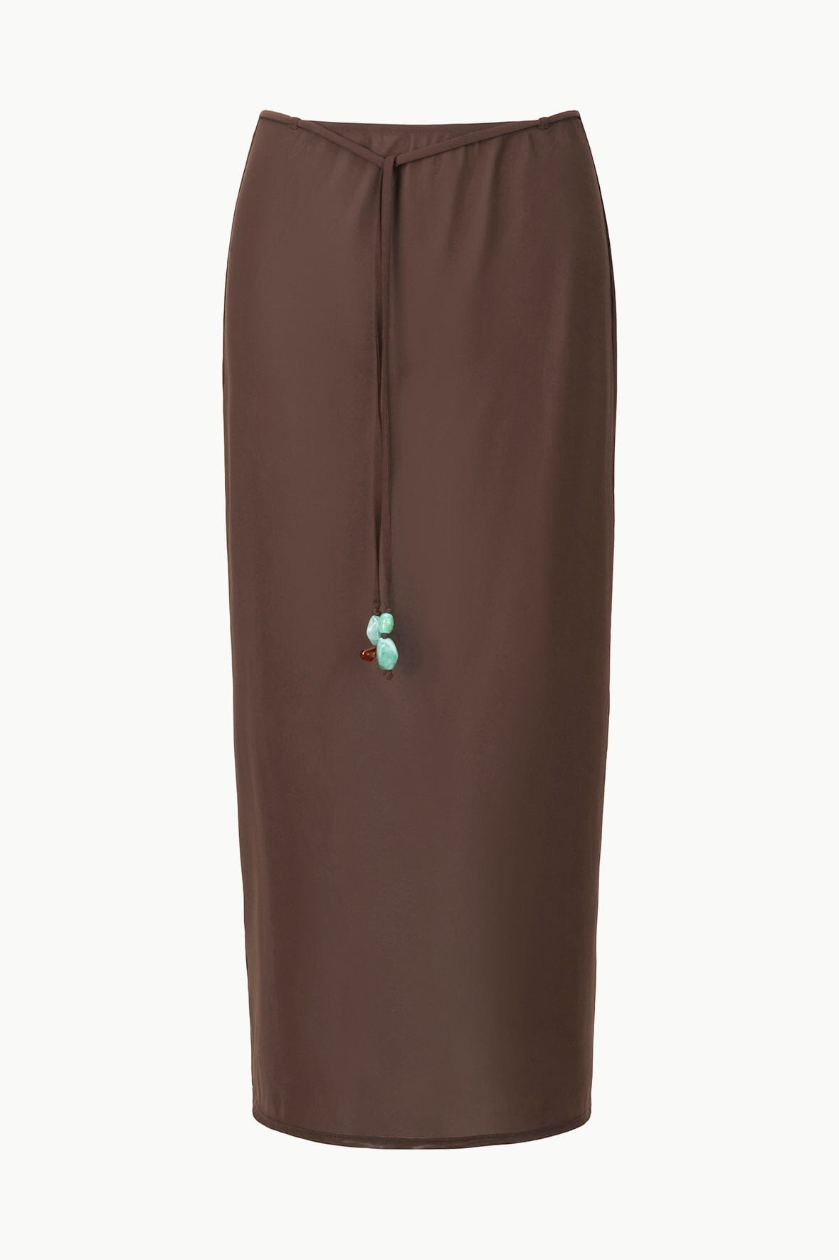 Chic Ankle-Length Swim Cover-Up Skirt with Beaded Detailing | Milena