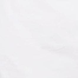 Off Shoulder Mini Dress with Ruching | Cotton Poplin | White