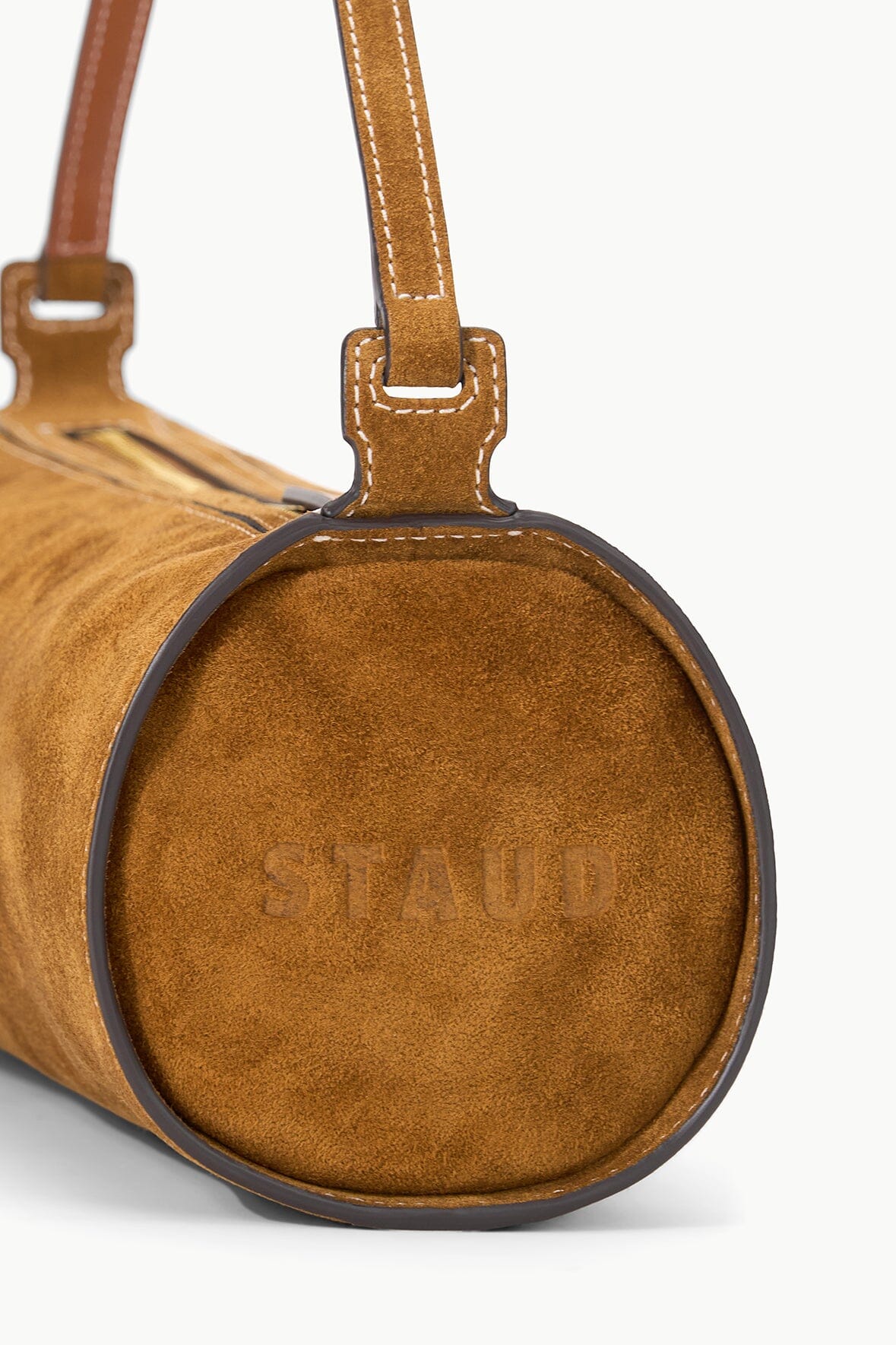 Soft Suede Shoulder Bag with Zip Closure | Mini Taru Bag
