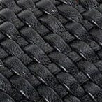 Hand-Woven Black Leather Ballerina Flats | Nell Crochet