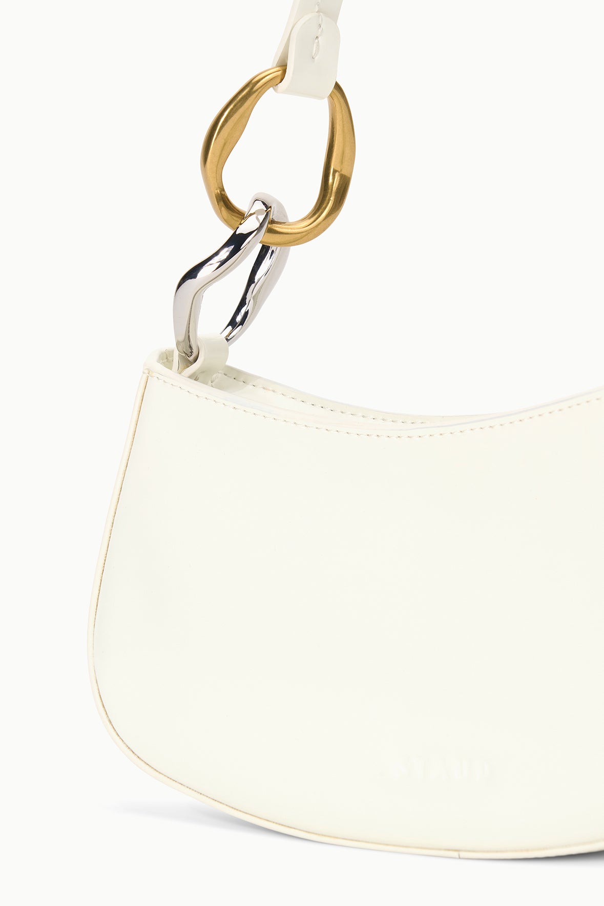Mini Leather Shoulder Bag with Zip Closure & Strap Design | Ollie Bag