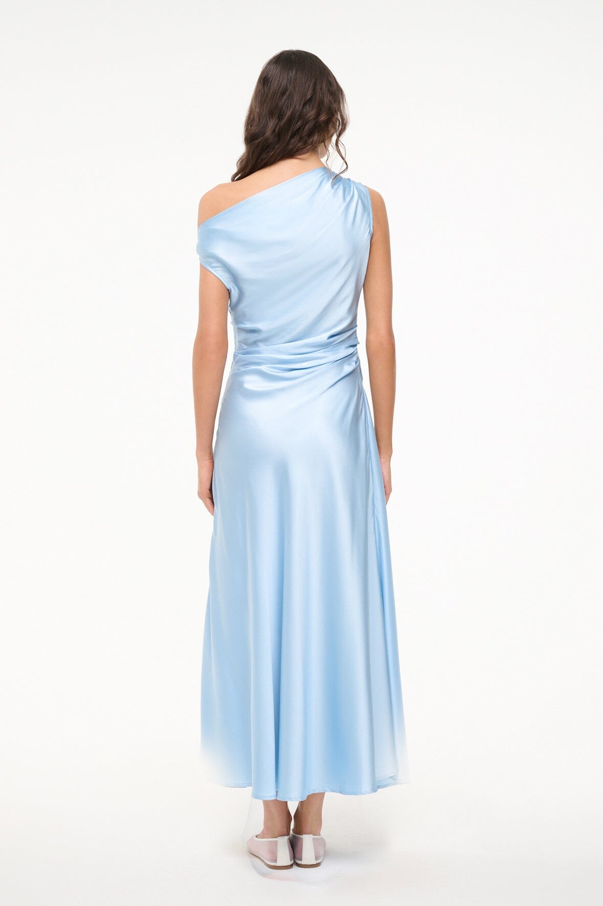 Off-the-Shoulder Silk Dress for Special Occasions | Phare