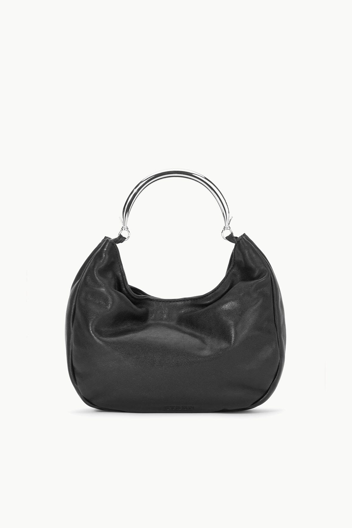 Soft Leather Handheld & Shoulder Bag | Romeo Black