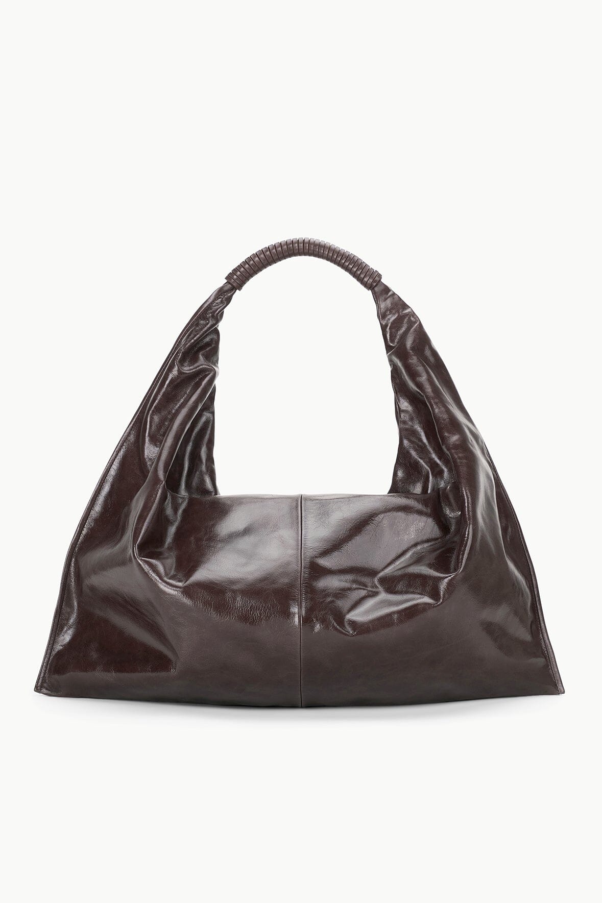 Soft Slouchy Shoulder Bag in Espresso Leather | Ronnie Bag
