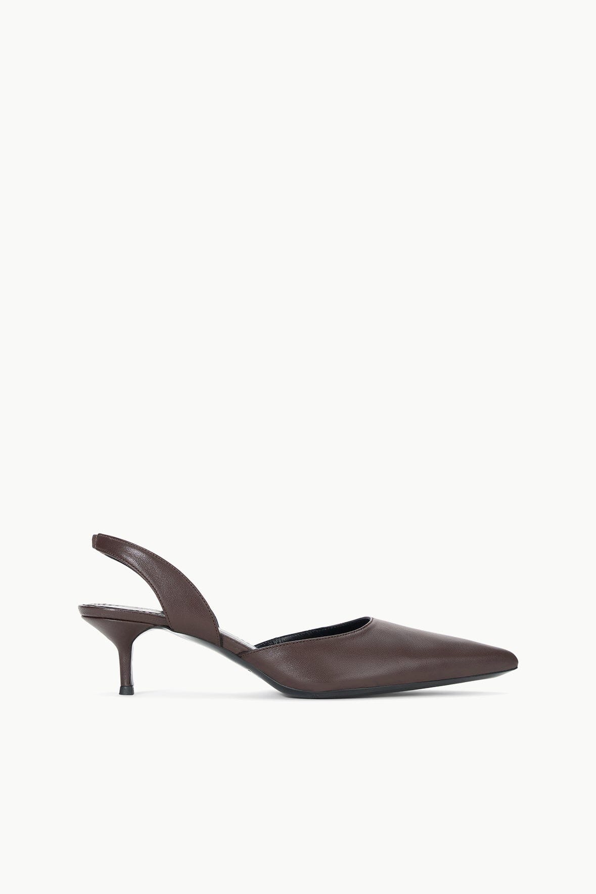 Pointed Toe Nappa Leather Slingback Heel | Sebastian