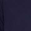 Structured Cotton Mini Dress with Square Neckline | Amy Navy