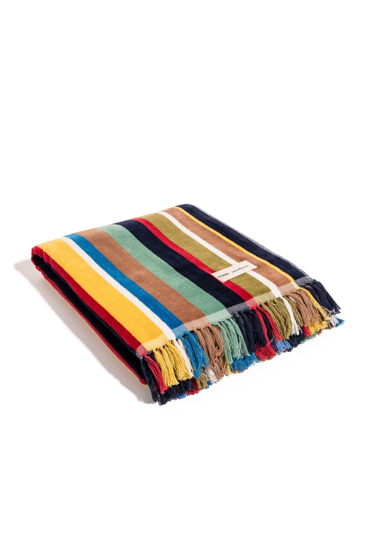 Soft Cotton Beach Towel for Pool & Lounge | STAUD Market Stripe